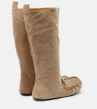 Acne Studios Suede knee-high boots