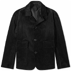 Margaret Howell Men's Tough Cord Patch Pocket Jacket in Black