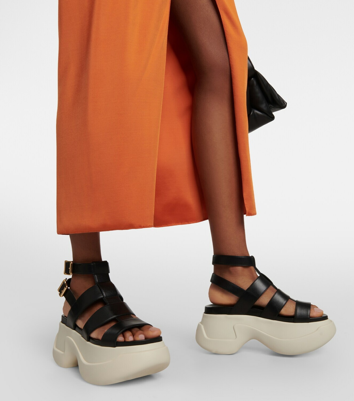 Marni - Leather platform sandals Marni