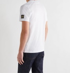 BELSTAFF - Thom 2.0 Slim-Fit Logo-Appliquéd Cotton-Jersey T-Shirt - White