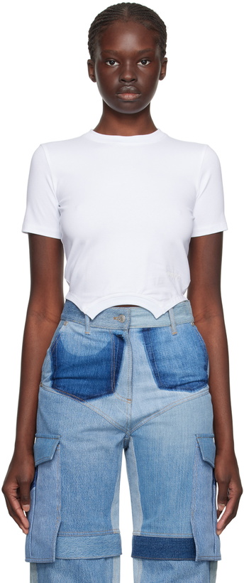 Photo: SRVC Off-White Overturned T-Shirt