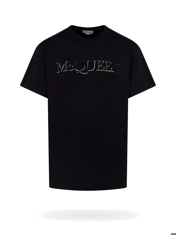 Photo: Alexander Mcqueen   T Shirt Black   Mens