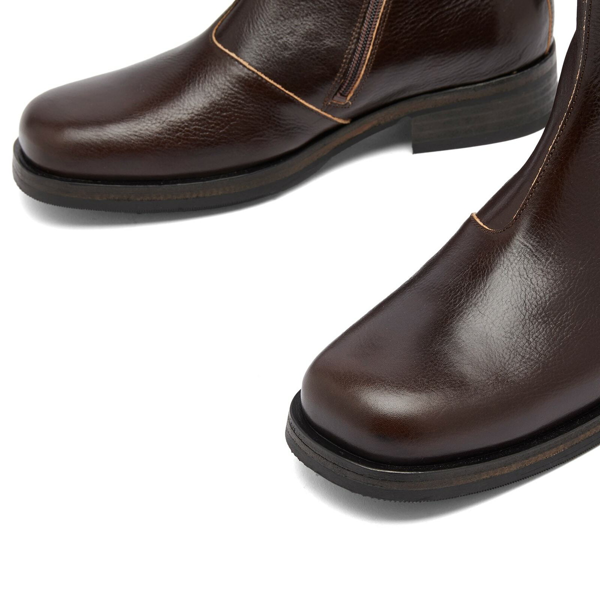 Our Legacy Men's Camion Boot in Deep Americano Leather
