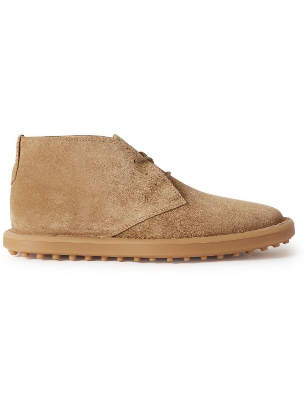 Photo: Tod's - Suede Desert Boots - Brown