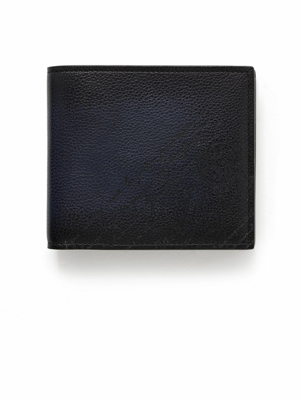 Photo: Berluti - Makore Scritto Venezia Softy Full-Grain Leather Billfold Wallet