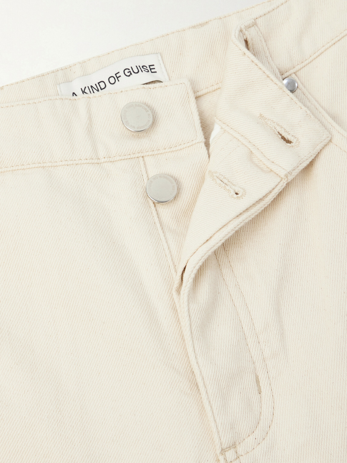A Kind Of Guise - Terek Organic Tapered Jeans - Neutrals