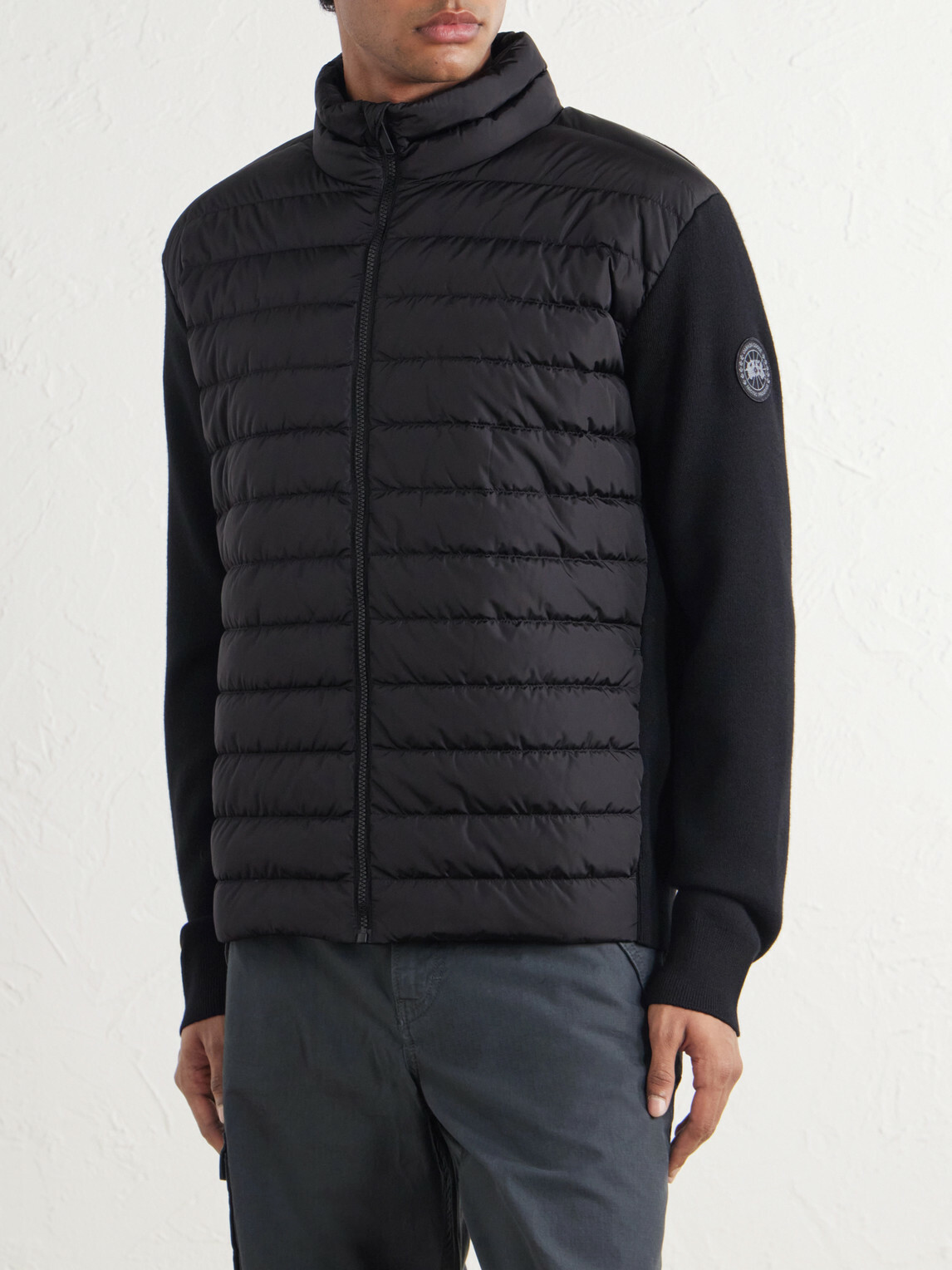 Canada Goose - HyBridge® Flavio Wool and Shell Down Jacket - Black