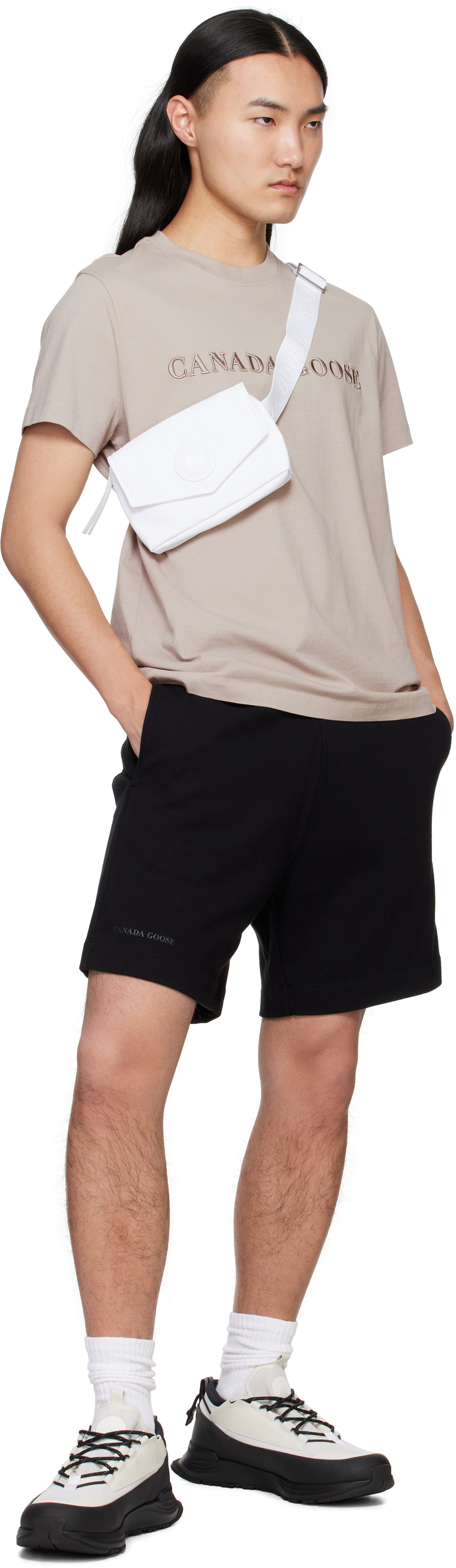 Canada Goose Brown Emersen Crewneck T-shirt
