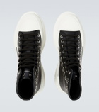 Alexander McQueen - Tread Slick leather platform sneakers