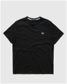Fred Perry Crew Neck T Shirt Black - Mens - Shortsleeves
