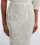 Maticevski Entreat georgette pencil skirt