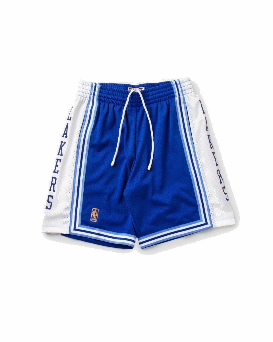 Photo: Mitchell & Ness Nba Swingman Shorts Los Angeles Lakers Alternate 1996 97 Blue - Mens - Sport & Team Shorts