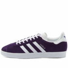 Adidas Men's Gazelle Sneakers in Rich Purple/White