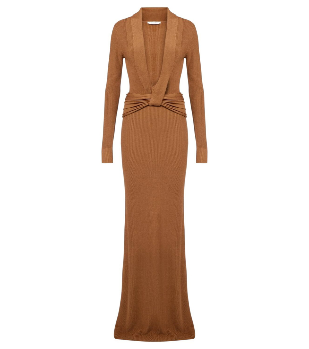 【Aya Muse】 Veluti embellished crochet maxiドレス Veluti embellished crochet maxi dress in beige - Aya Muse