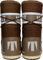 Moon Boot Brown Icon Nylon Boots