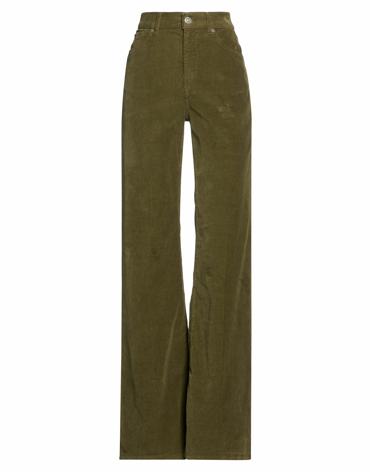 Dondup Womens Pants Military in Green