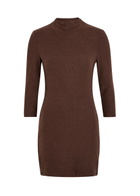 Reformation Camille Lyocell-blend Mini Dress Dark Brown