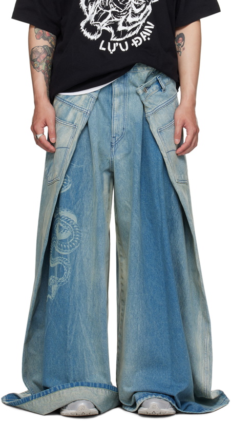Photo: LU'U DAN Blue CLOT Edition MAXI X MAXI X MAXI Jeans