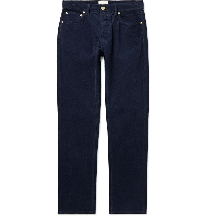 Photo: Sid Mashburn - Cotton-Corduroy Trousers - Blue