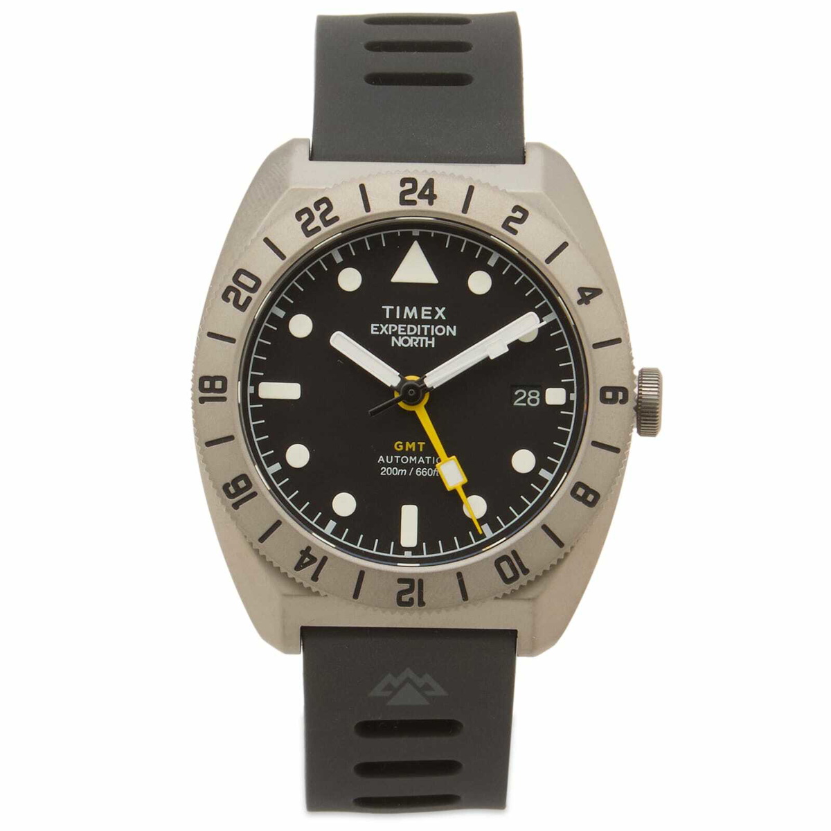Timex Expedition North GMT Titanium Automatic 41mm Watch in Black 