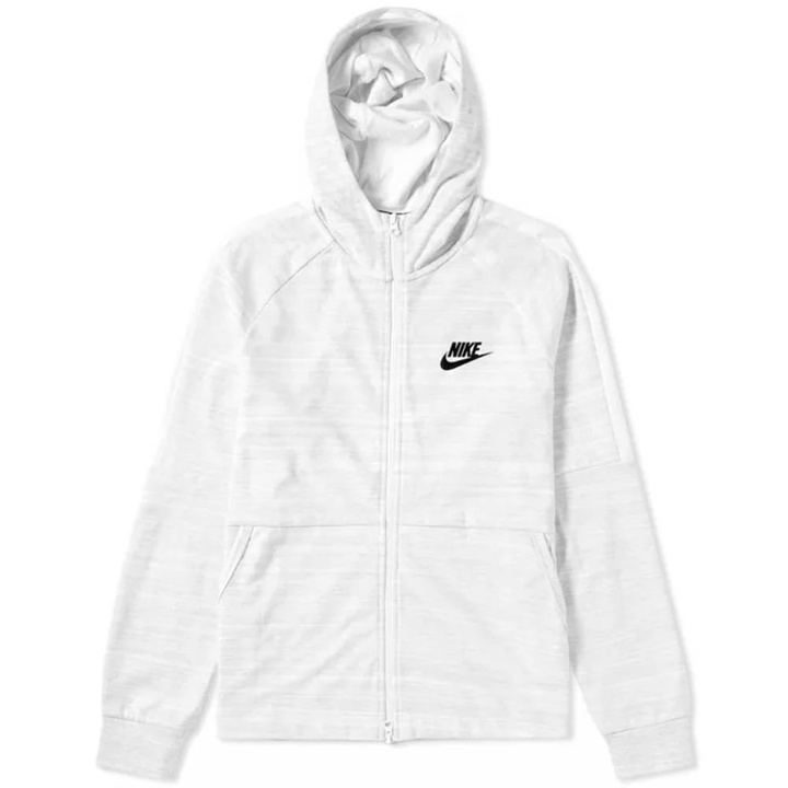 Photo: Nike Advance 15 Hooded Jacket White