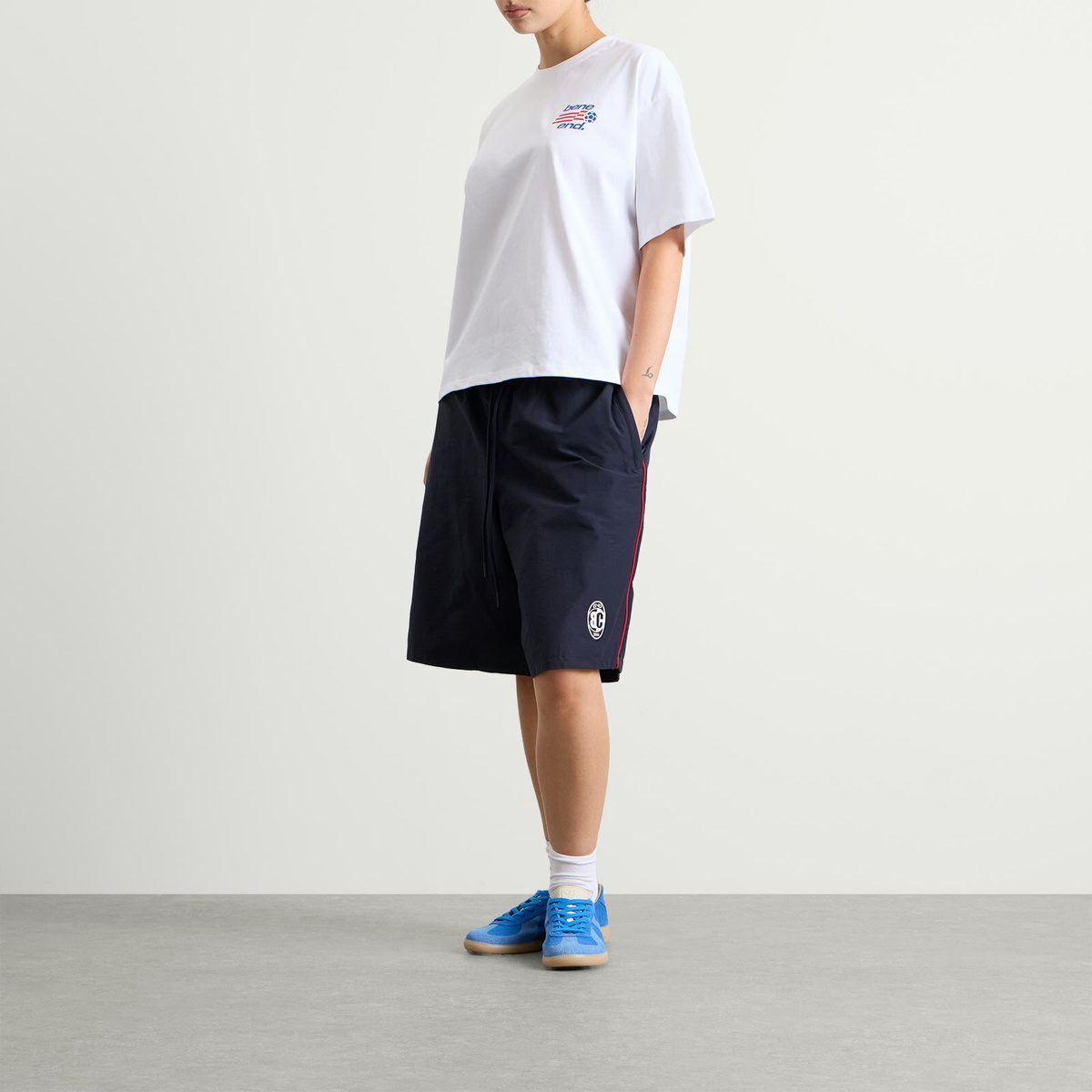 Bene Culture END x Board Shorts in Navy