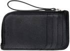 The Row Black Zipped Leather Wallet