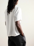 Rag & Bone - Avery Resort Camp-Collar Embroidered Modal-Twill Shirt - White