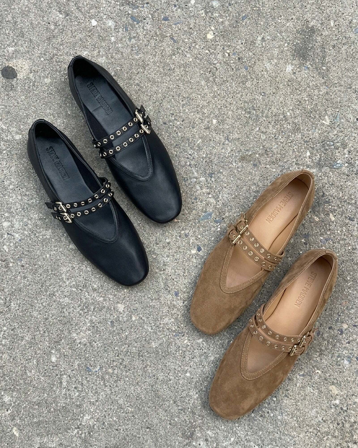 Steve Madden Lydiaa Flats in Taupe