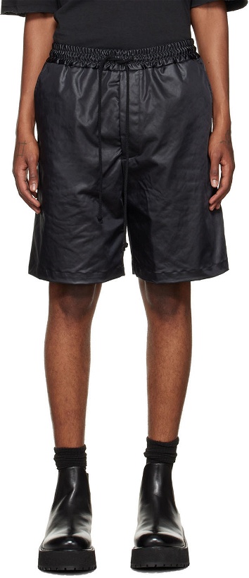 Photo: Song for the Mute Black Elasticated Shorts