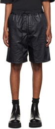 Song for the Mute Black Elasticated Shorts