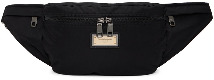 Photo: Dolce & Gabbana Black Continuative Belt Bag