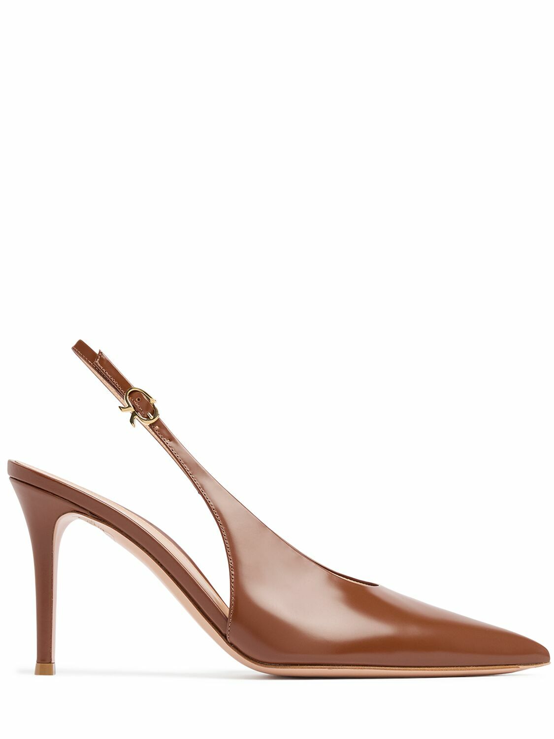 GIANVITO ROSSI 85mm Tokio Leather Slingback Pumps Gianvito Rossi