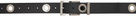 Beaufille Black Eyelet Belt