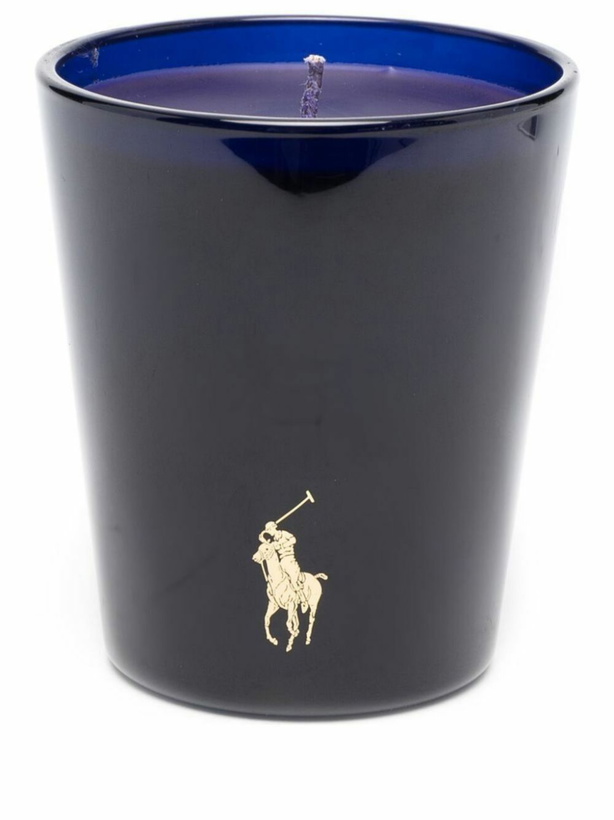 Photo: Ralph Lauren Home Blue California Romantic Ceramic Candle