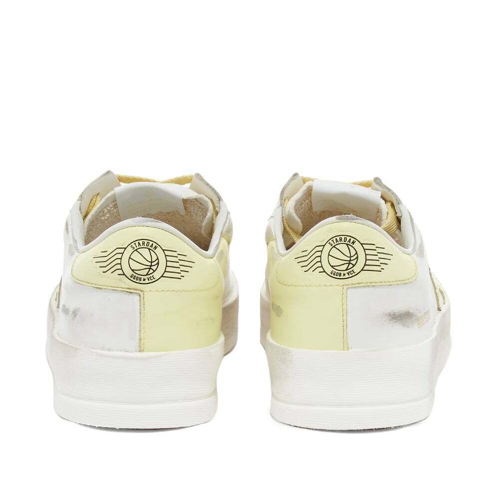 【送料&関税込】Golden  Stardan Sneakers Stardan sneakers with silver metallic leather star and heel tab