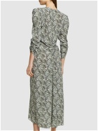 ISABEL MARANT Albini Printed Silk Mini Dress