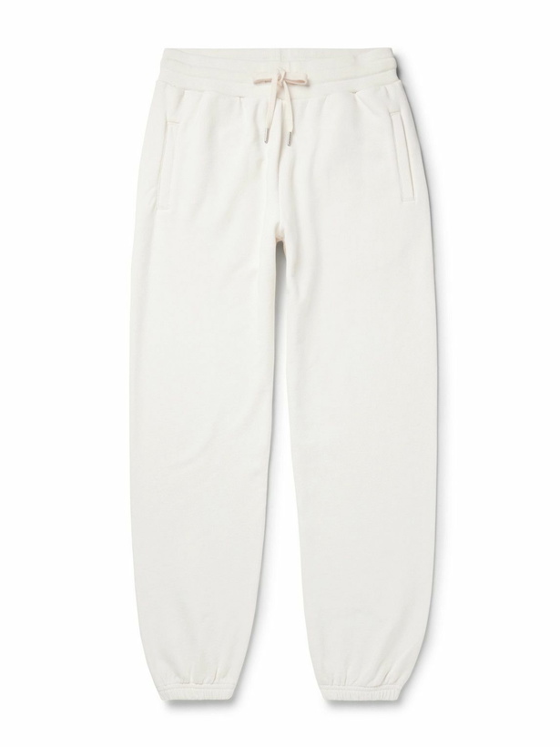 Photo: John Elliott - Capricorn Tapered Cotton-Jersey Sweatpants - Neutrals