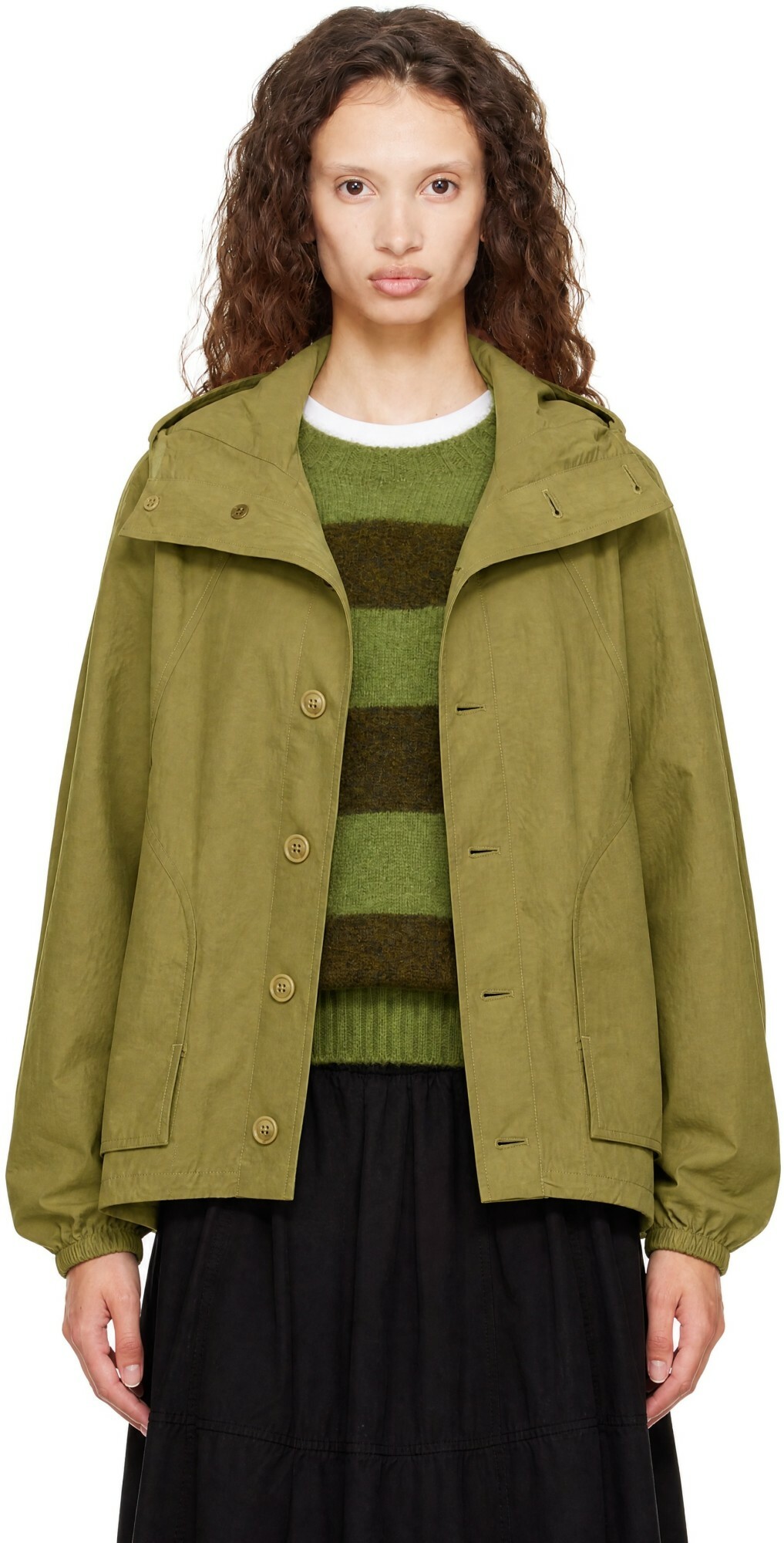 YMC Green Bonehead Jacket
