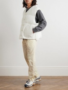 SAIF UD DEEN - Serwal Slim-Fit Shell Cargo Trousers - Neutrals