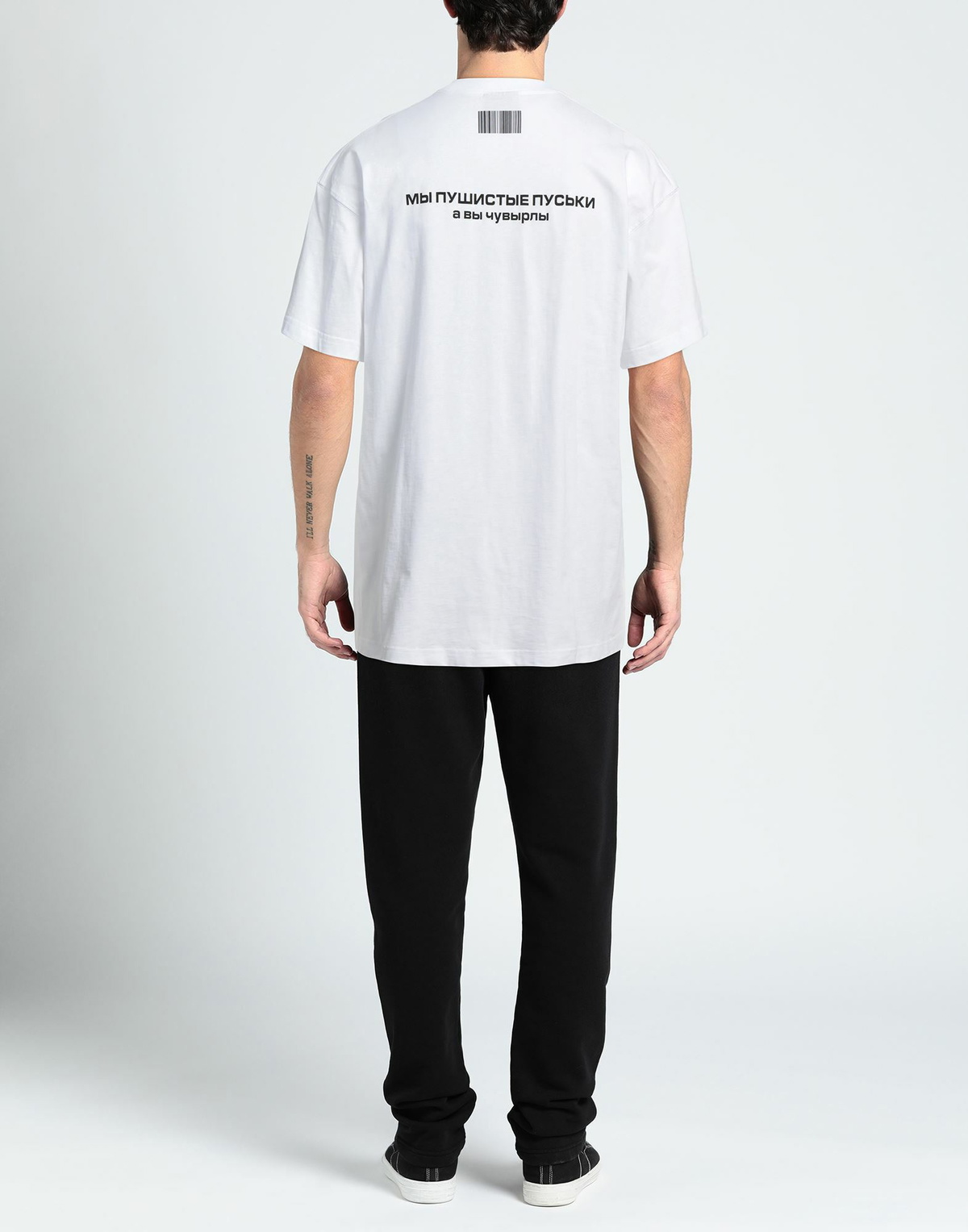 Vetements Mens T-shirt in White