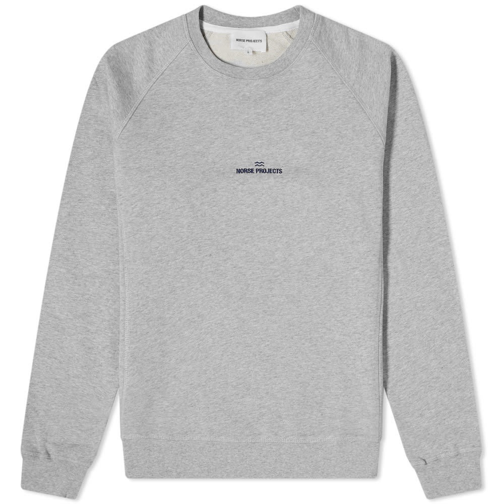 Norse Projects Ketel Logo Embroidered Crew Sweat Norse Projects