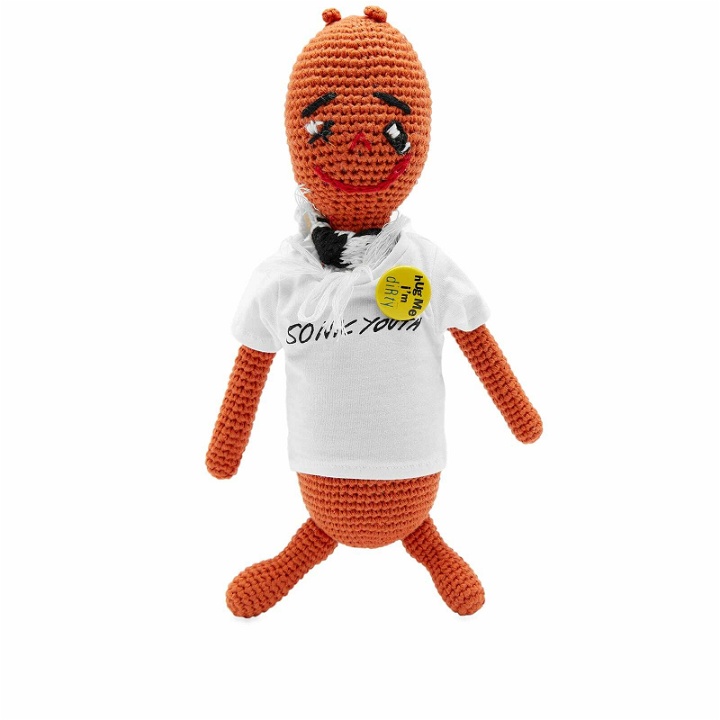 Photo: Pleasures Men's Alien Crochet Doll in Orange