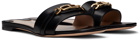 TOM FORD Black Leather Whitney Sandals