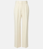 Blazé Milano Fox wool straight pants