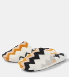 Missoni Zigzag terry slippers