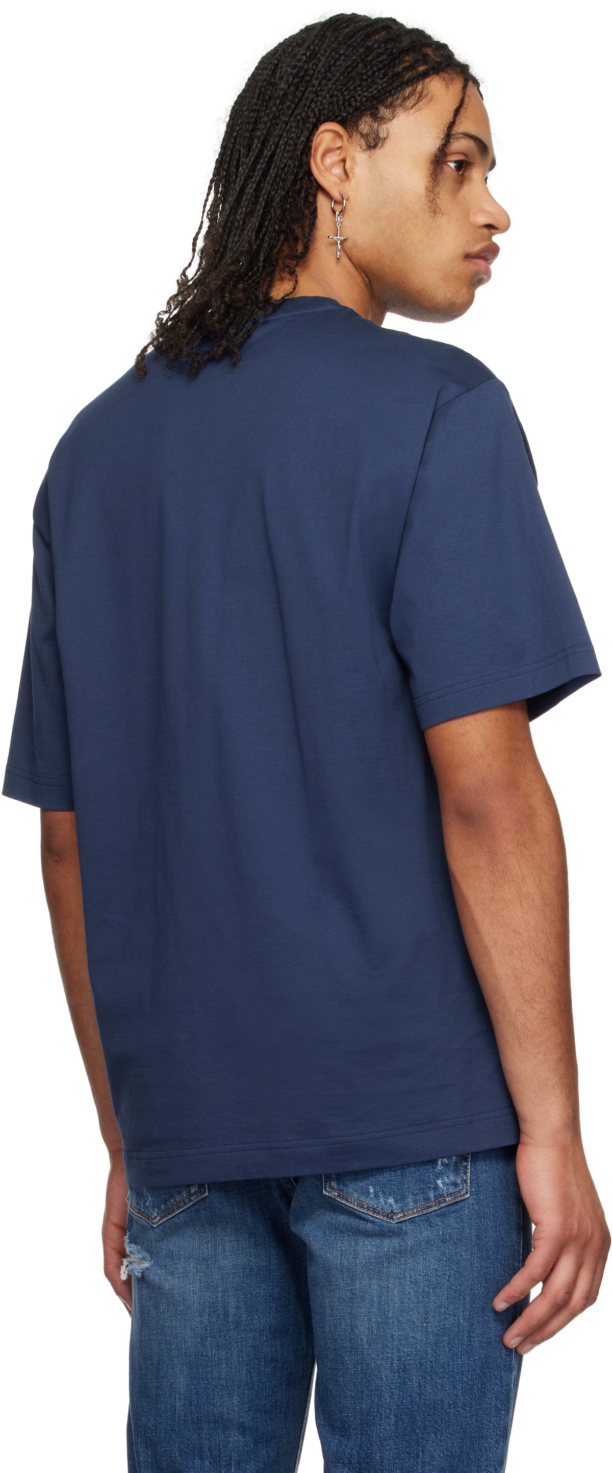 DOLCE&GABBANA【Tシャツ】ネイビー 【公式通販】