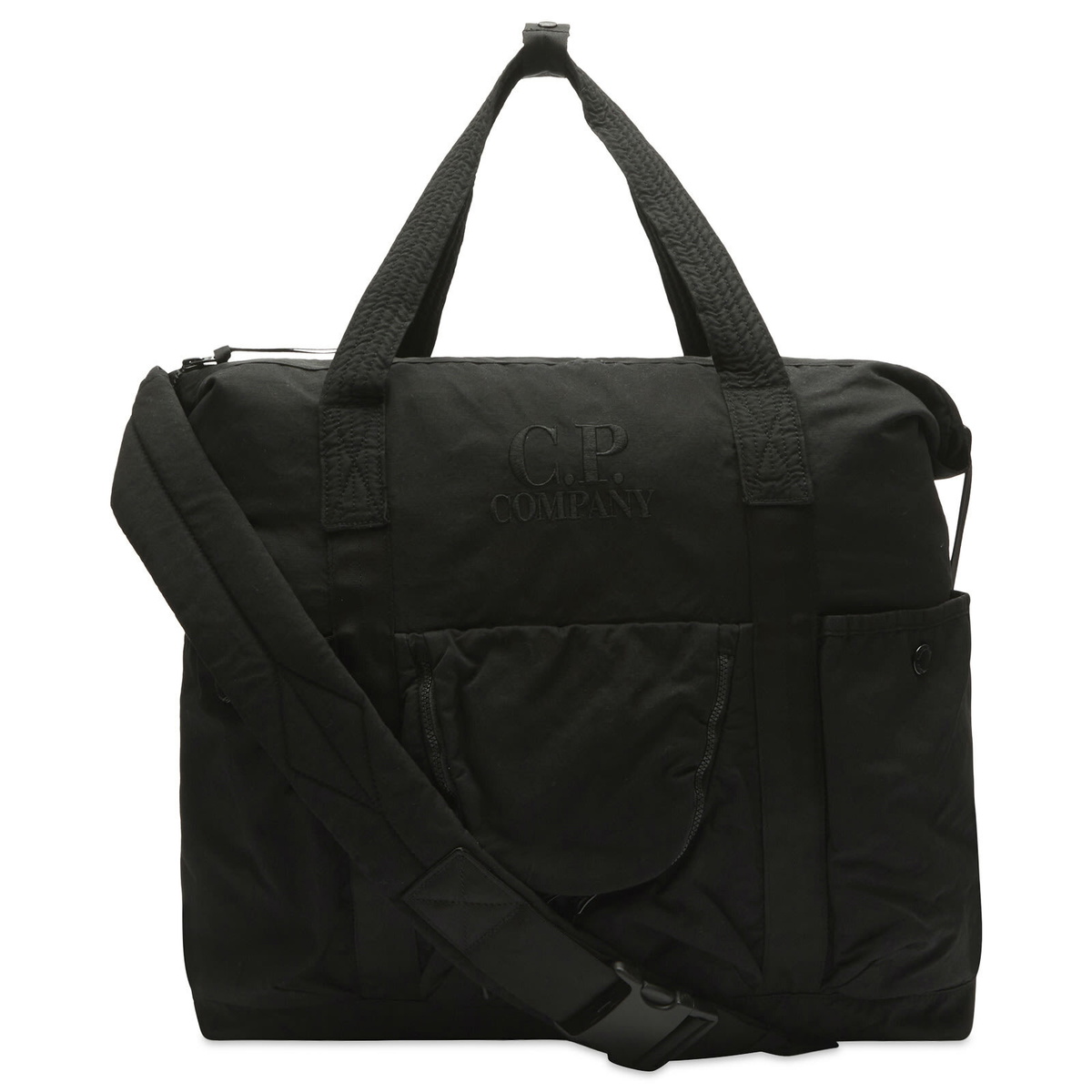 C.P. Company Blue Nylon B Lens Tote C.P. Company
