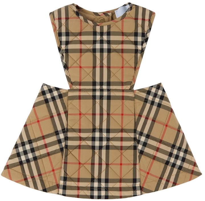 Photo: Burberry Baby Beige Vintage Check Pinafore Dress