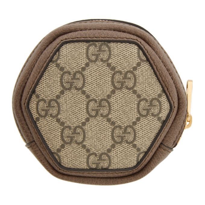 Gucci Leather Printed Coin Pouch - Neutrals Wallets, Accessories -  GUC1416162 | The RealReal